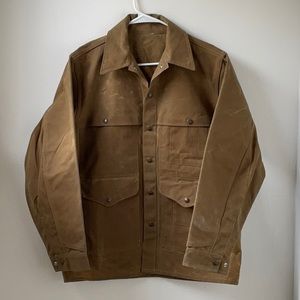 AUTHENTIC Filson Tin Cruiser Jacket — tan size 40